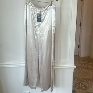 Guess silk satin pants/trouser